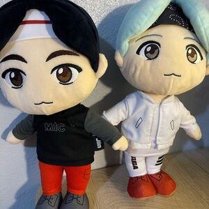 Mi Plush Doll Set - Black and White